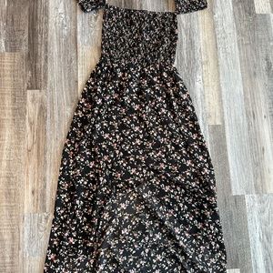 Boutique - off shoulder high low dress